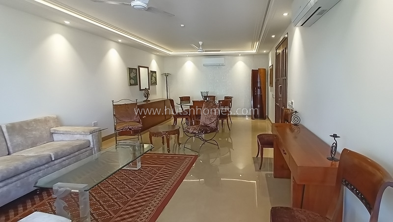 4 BHK Flat For Rent in Defence Colony